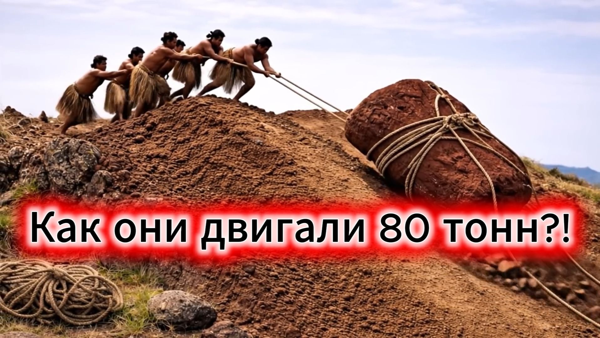 Тайна острова Пасхи: как двигали каменных гигантов?
