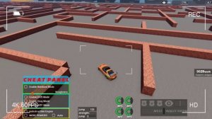 прохождение лабиринта в Beam NG drive