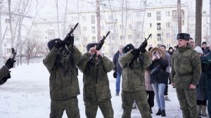 Открытие памятника героям СВО