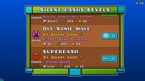 Обзор аккаунта silent dash в геометри даш