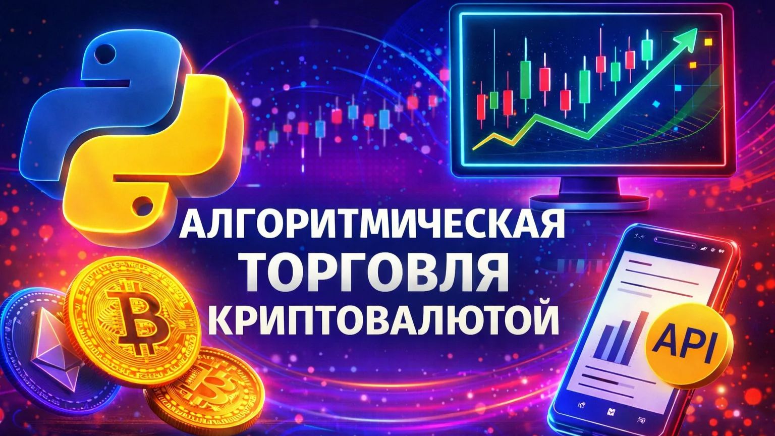 День-18: Торговый крипто бот Online - автоматизированный алготрейдинг смотреть онлайн