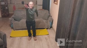 Зарядка для бодрости на весь день.Начни день с этой зарядки.