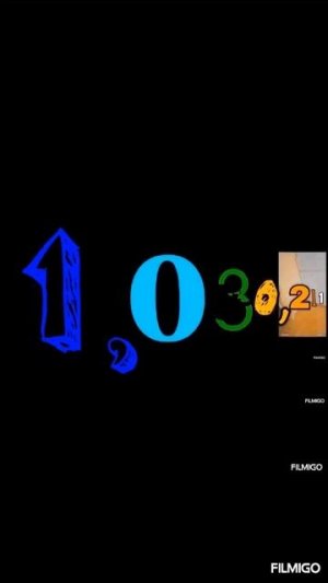 Цифры от 1 до 10,000,000,000 10^10