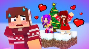 ДЖЕЙ ДЖЕЙ ЗАСТРЯЛ НА ОДНОМ БЛОКЕ С ДЕВОЧКАМИ - МУЛЬТИКИ ПРО МАЙНКРАФТ