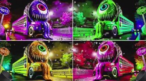 МУЛЬТИКИ: ШКОЛЬНЫЙ АВТОБУС, ЗАДИРИСТЫЙ РЮКЗАК и ПЕС‑ОТЛИЧНИК — ТАНЦУЮТ под COFFIN DANCE! 🚌