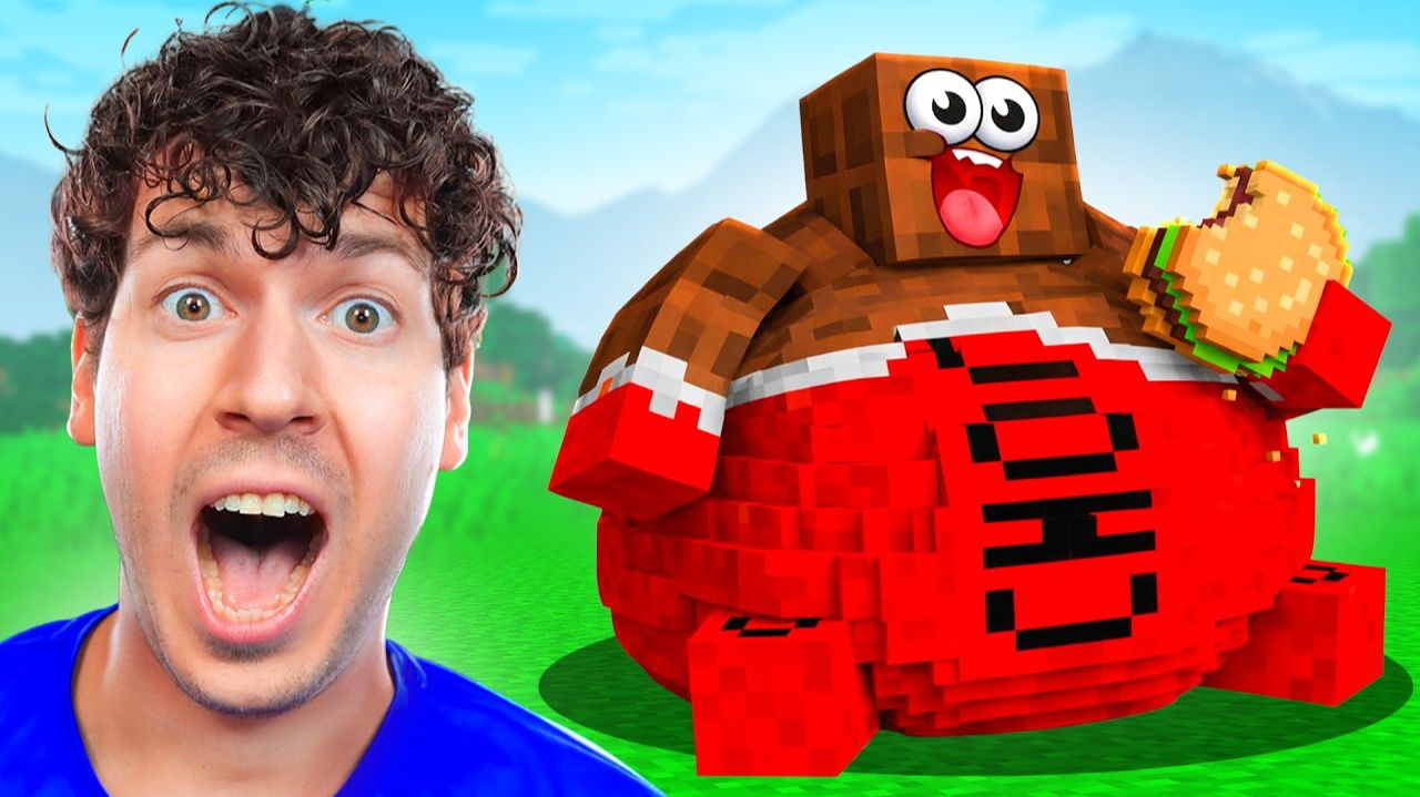 ОН СЪЕЛ СЛИШКОМ МНОГО… 😱 ЧТО ПОШЛО НЕ ТАК? МАЙНКРАФТ смотреть онлайн