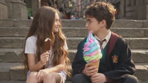 Внучка Бабы Яги приехала на каникулы из Хогвартса