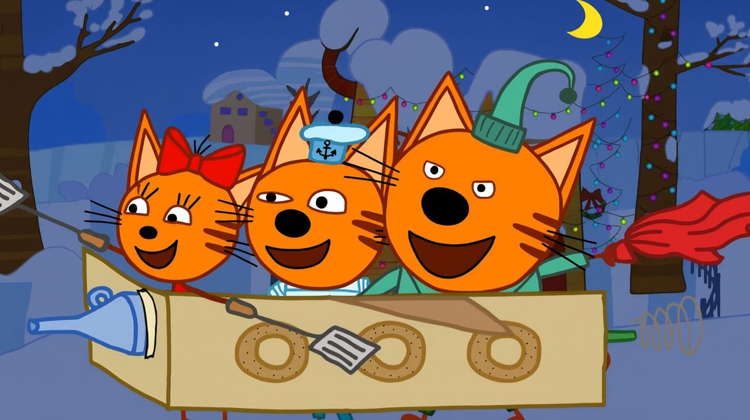 Три Кота | Сборник Приключений| Три Кота Мультик | Мультики для детей | Три Кота смотреть онлайн