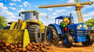 Машинки Помощники🏗Мультики про машинки🚜Строительная техника