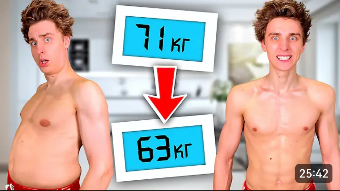 Кто Больше ПОХУДЕЕТ за 24 Часа, Получит 1000$ - Челлендж смотреть онлайн