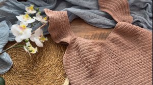 Марафон #пряжа_к_чаю первый отчет. Процессы и одна готовая работа🌸