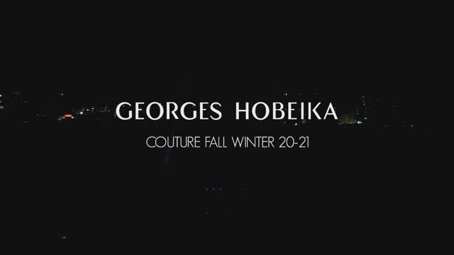 Показ женской коллекции Georges Hobeika осень-зима 2020-2021