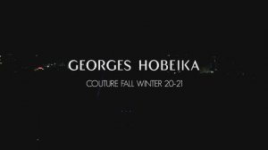 Показ женской коллекции Georges Hobeika осень-зима 2020-2021