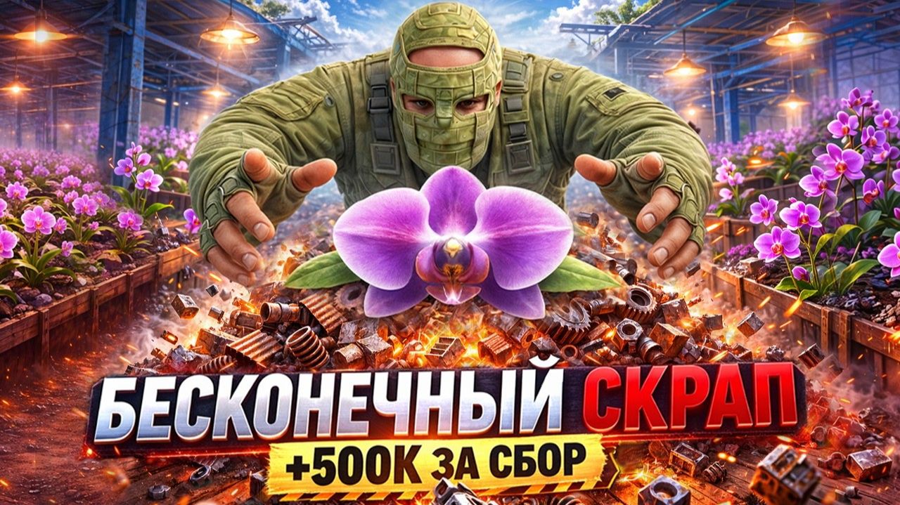 1440р60 500K СКРАПА ЗА 1 СБОР - СЛОМАЛ ЭКОНОМИКУ СЕРВЕРА в РАСТ смотреть онлайн