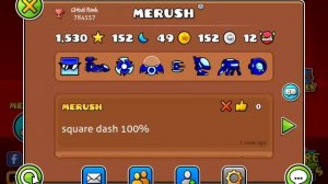 Мой акк в geometry dash