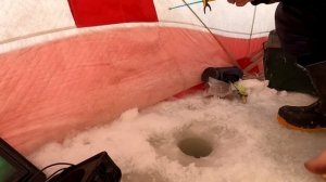 В -34 на снегоходе на любимую речку.