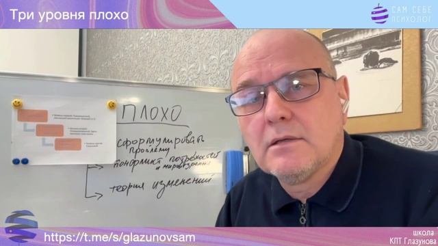 Сам себе психолог 26-1. Три уровня плохо. смотреть онлайн