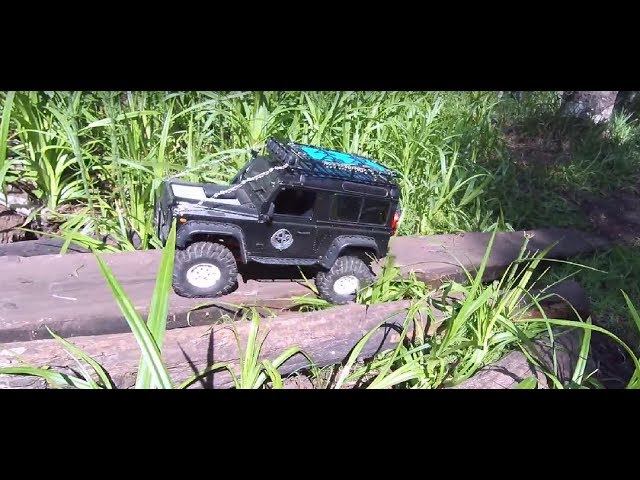 Первая покатушка RC Defender D90.