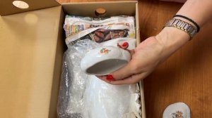 Шкатулка фарфоровая из Европы