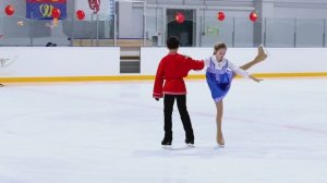 Масленица на льду. Алиса и Степан.