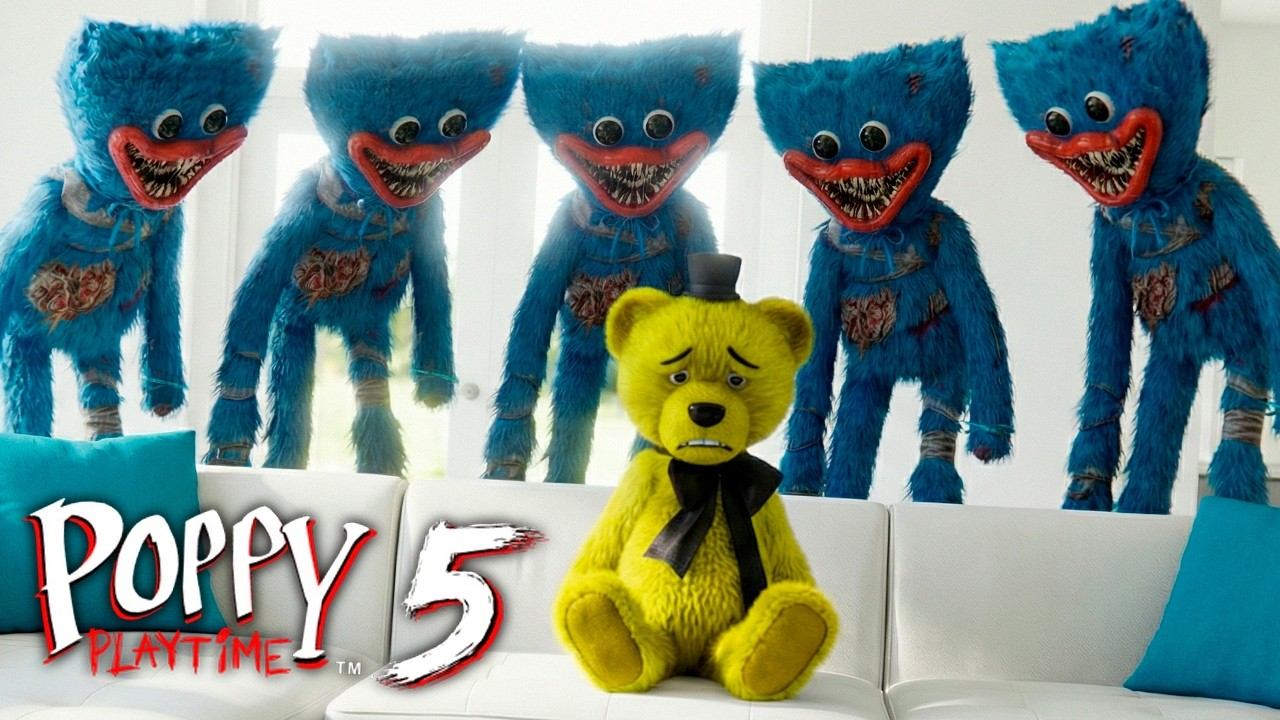 Взлом Poppy Playtime Chapter 5 Сломанный Чит и Толпа Хагги Вагги смотреть онлайн