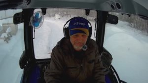Рутинная чистка снега. Русич 504