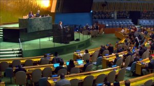 Выступление А.М.Евстигнеевой на 11-й Чрезвычайной специальной сессии ГА ООН