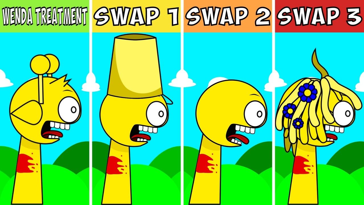 INCREDIBOX SPRUNKI: ВСЕ ПЕРСОНАЖИ 💊 ЛЕЧЕНИЯ ВЕНДЫ ☀️ В SWAP ВЕРСИИ! 🔀🌀 смотреть онлайн