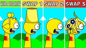 INCREDIBOX SPRUNKI: ВСЕ ПЕРСОНАЖИ 💊 ЛЕЧЕНИЯ ВЕНДЫ ☀️ В SWAP ВЕРСИИ! 🔀🌀