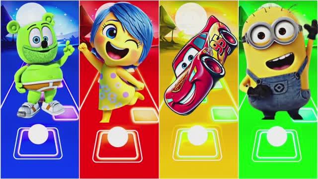 МУЛЬТИКИ: ТАНЦУЮТ ВСЕ! МАРМЕЛАДНЫЙ МИШКА, ЭМОЦИИ, ГОНОЧНАЯ МАШИНА и МИНЬОН! смотреть онлайн