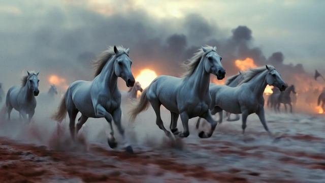 Нейрокавер песни - Кони беспредела,  Б.Б. Гребенщикова.