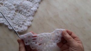 Ажурный узор для шали.