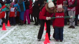 Детская спартакиада: Команды детских садов Тюмени соревнуются (02.03.2019)