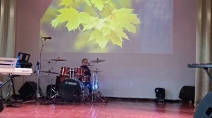 Барабанный кавер "Осень" Полина Овчаренко