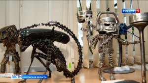 Кировчанин Сергей Кропанев создает арт-объекты из металла