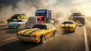 Серия фильмов киностудии "Трансформеры" "Автоботы", "Бамблби", "Оптимус Прайм"