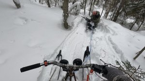 Спуск Борисыча с горы