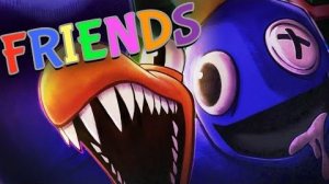 Rainbow Friends CARTOON ANIMATED RAP SONG Friends Rockit Music Roblox