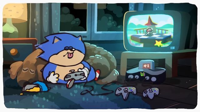 Пародия на мультик Соник