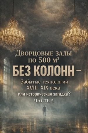 Дворцовые залы по 500м2 без колонн часть 2