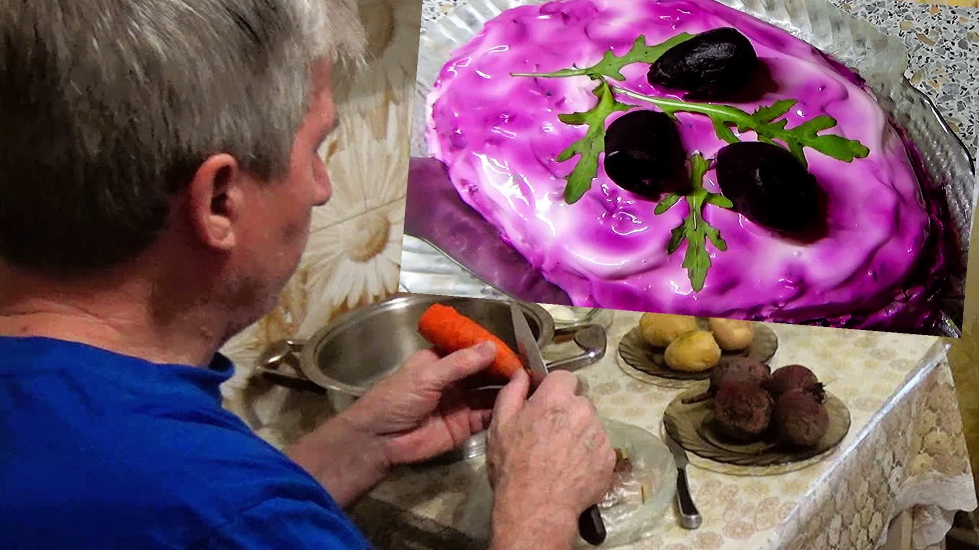 Москву завалило. Где наше авто?! Селёдка под шубой из СССР - самый лучший рецепт