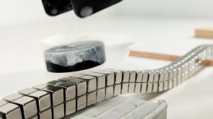 Левитация магнитов, опыт с магнитами.