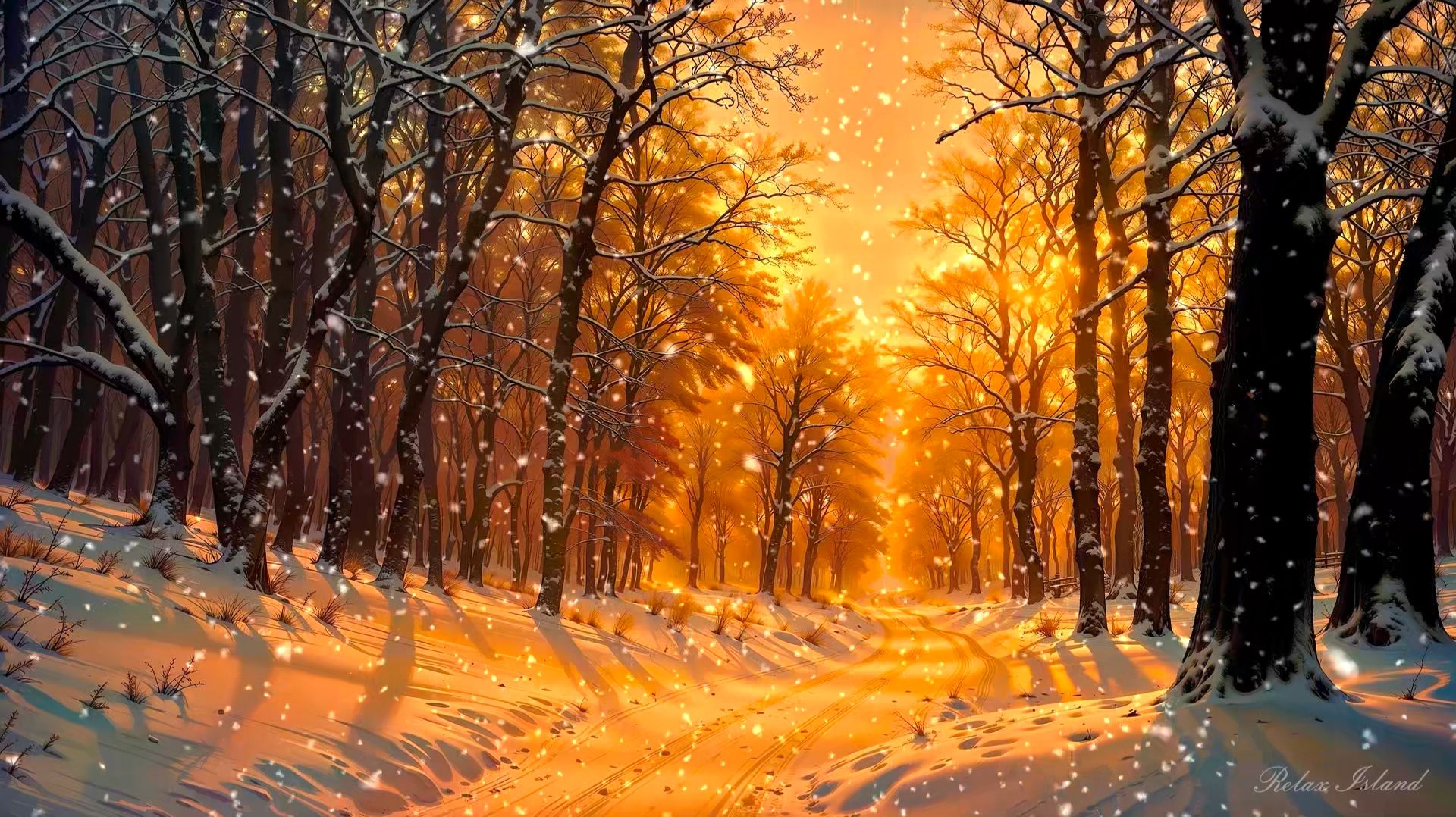 ЗИМНЯЯ УСПОКАИВАЮЩАЯ МУЗЫКА ДЛЯ СНА 🎵 ОЧЕНЬ КРАСИВАЯ РАССЛАБЛЯЮЩАЯ МУЗЫКА ДЛЯ ДУШИ В ЛУЧАХ ЗАКАТА смотреть онлайн