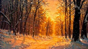 ЗИМНЯЯ УСПОКАИВАЮЩАЯ МУЗЫКА ДЛЯ СНА 🎵 ОЧЕНЬ КРАСИВАЯ РАССЛАБЛЯЮЩАЯ МУЗЫКА ДЛЯ ДУШИ В ЛУЧАХ ЗАКАТА