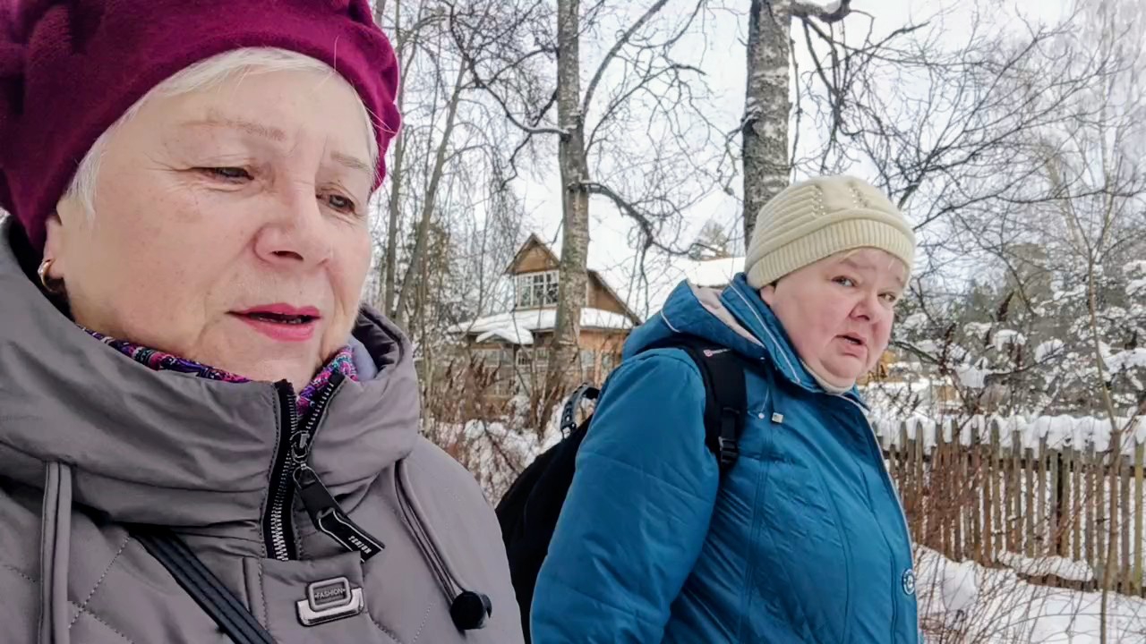 "Жизнь на пенсии".. Пока погода хорошая, надо гулять... смотреть онлайн