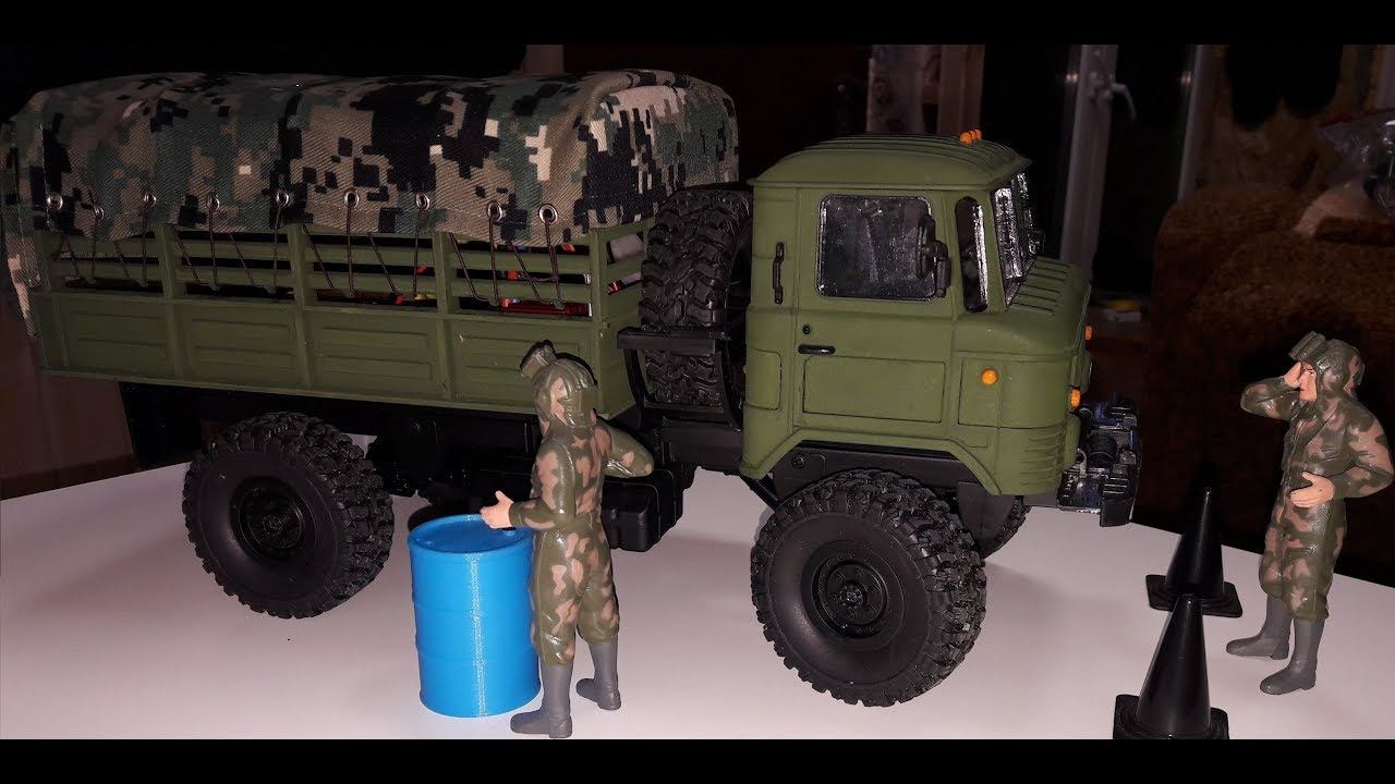 Wplb-24 1:16 ГАЗ66 Шишига часть 3 заключительная.