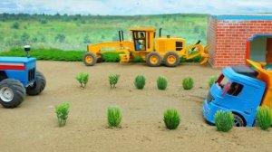 DIY_Mini_Truck_Builds_Strong_Cement_Bridge___Creative_Engineering_Construction_Project(360p)