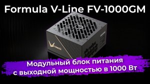 Обзор блока питания Formula V-Line FV-1000GM