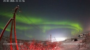 Аврора вилладж мурманск видео с веб камер северного сияния