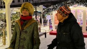 Зима в Москве. 2025. Манежная площадь.